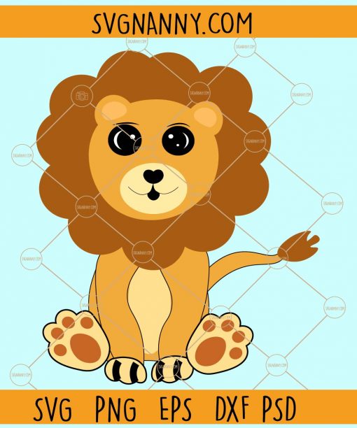 Lion clipart svg