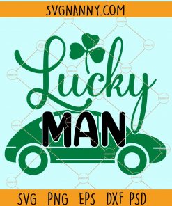 Lucky man svg