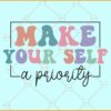 Make yourself a priority svg