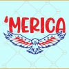 'Merica eagle svg