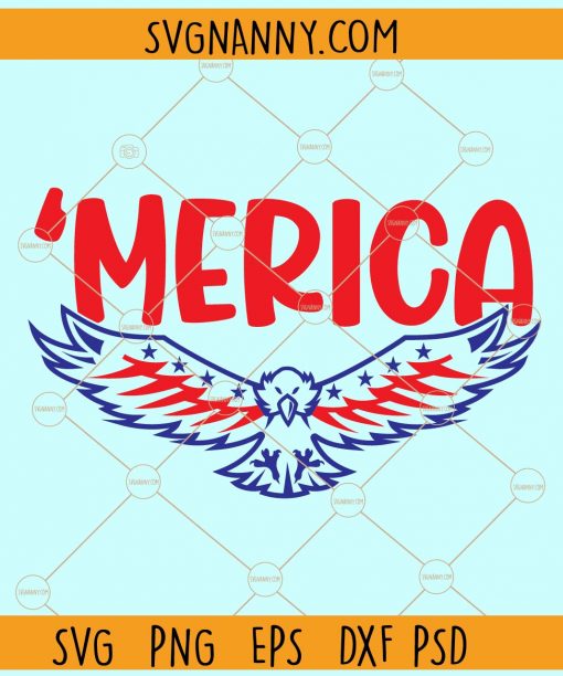 'Merica eagle svg