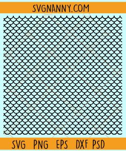 Mermaid scales pattern svg