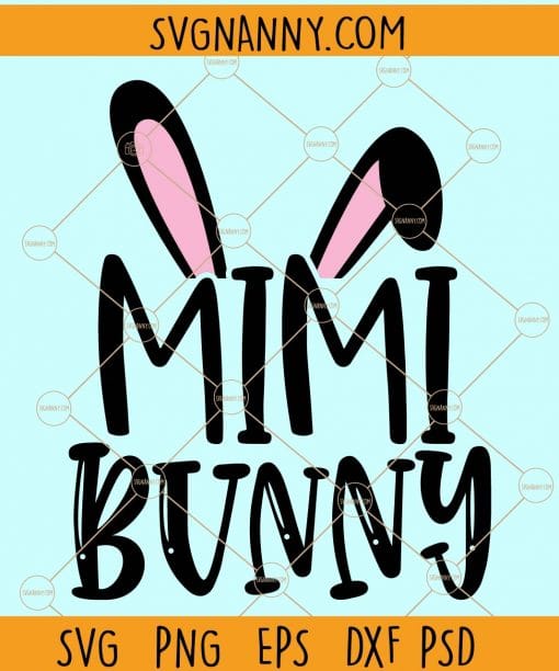 Mimi bunny svg
