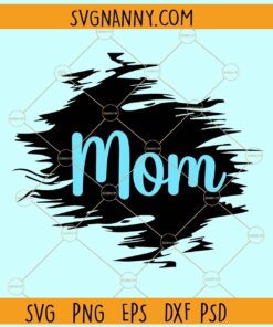 Mom ink splash svg