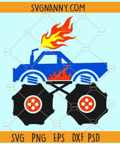 Monster truck clipart svg