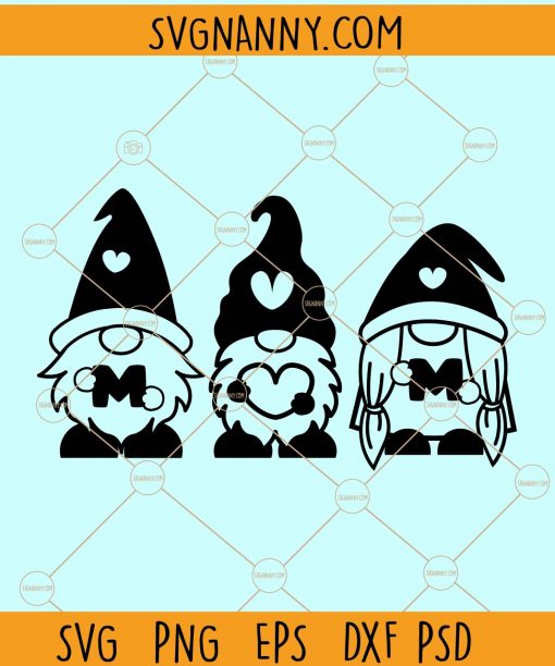 Mother's day gnomes svg