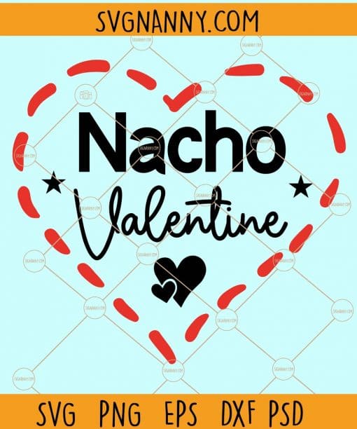 Nacho valentine svg