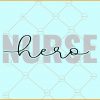 Nurse hero svg