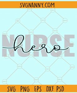 Nurse hero svg