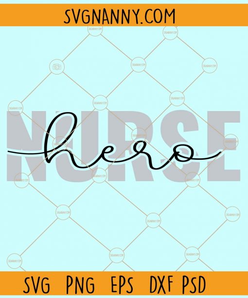 Nurse hero svg