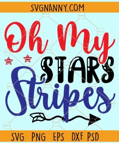 Oh my star stripes svg