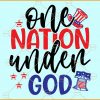 One nation under God svg