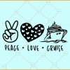 Peace love cruise svg