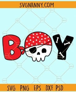 Pirate boy svg