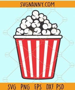 Popcorn svg