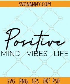 Positive mind svg