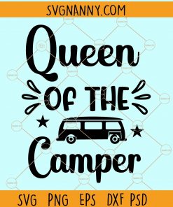 Queen of the camper svg