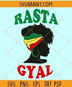 Rasta gyal svg