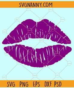 Sexy kiss lips svg