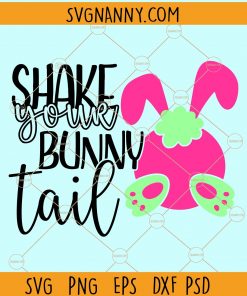 Shake your bunny tail svg