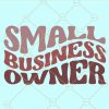 Small business owner svg