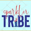Sparkler tribe with Statue of Liberty svg