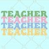 Stacked teacher svg