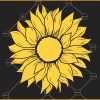 Sunflower clipart svg