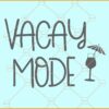 Vacay mode svg