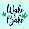 Wake and bake svg