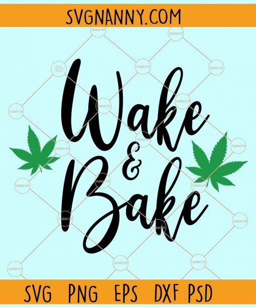 Wake and bake svg