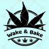 Wake and bake svg