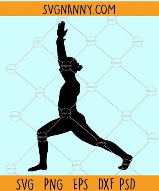 Yoga pose svg